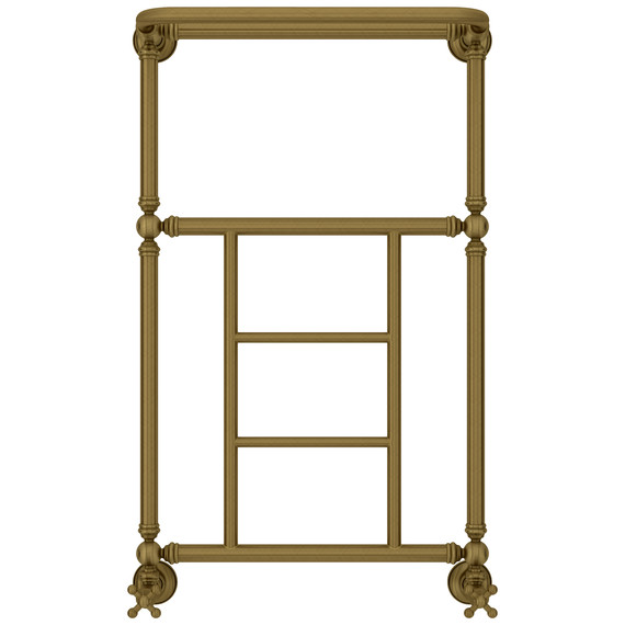 Полотенцесушитель водяной Сунержа Ренессанс П5 500x930 мм 05-0282-8650, состаренная бронза - фото 2