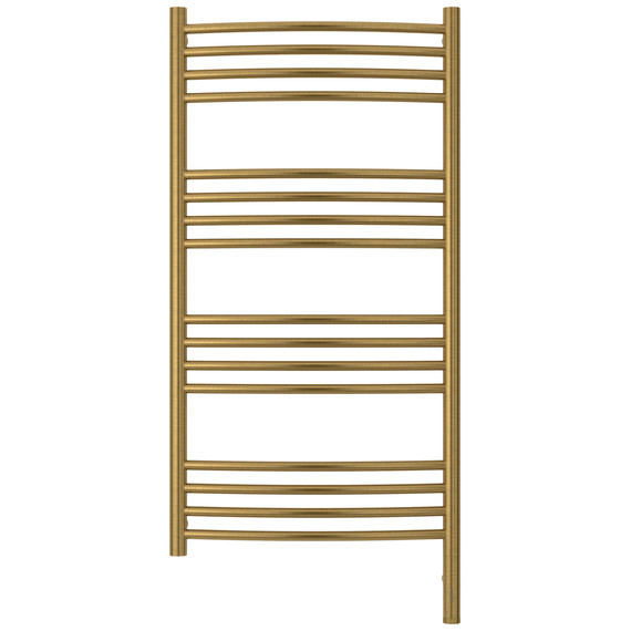 Полотенцесушитель электрический Сунержа Богема 3.1 П16 500x1120 мм (выгнутая перемычка) 051-6003-1050 R, состаренная латунь - фото 2