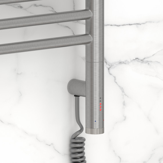 Полотенцесушитель электрический Сунержа Богема 3.1 П14 400x920 мм (прямая перемычка) 071-6005-8040 R, сатин - фото 3