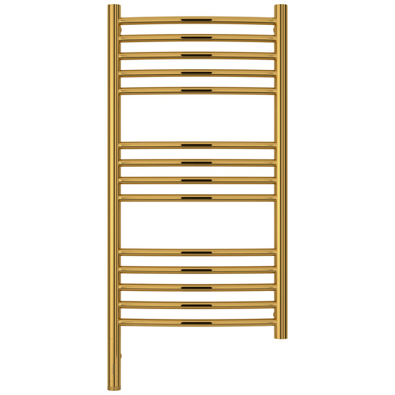 Полотенцесушитель электрический Сунержа Богема 3.1 П14 400x920 мм (выгнутая перемычка) 03-6002-8040 L, золото - фото 2