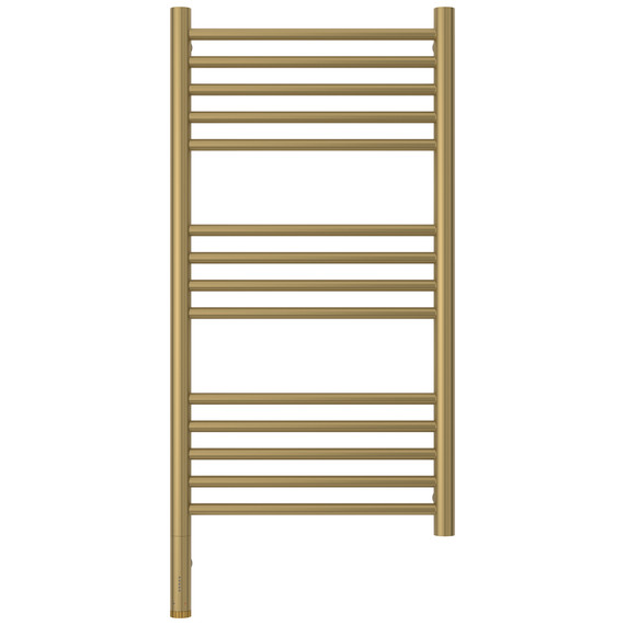 Полотенцесушитель электрический Сунержа Богема 3.1 П14 400x920 мм (прямая перемычка) 32-6004-8040 L, золотой шёлк - фото 2