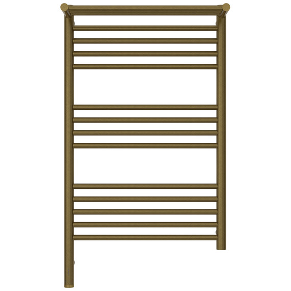 Полотенцесушитель электрический Сунержа Богема 3.1 с полкой П14 500x920 мм 05-6006-8050 L, состаренная бронза - фото 2