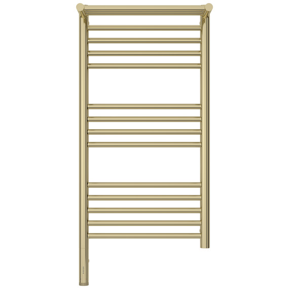 Полотенцесушитель электрический Сунержа Богема 3.1 с полкой П14 400x920 мм 020-6006-8040 L, шампань - фото 2