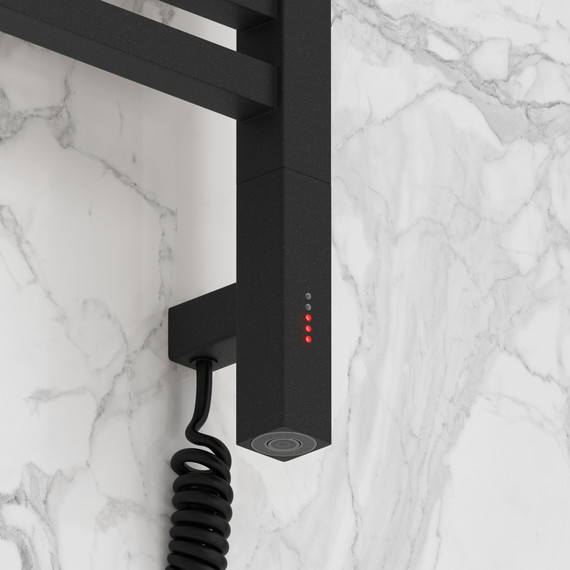 Полотенцесушитель электрический Сунержа Модус 3.1 П16 500x1120 мм 15-5901-1050 R, тёмный титан муар - фото 3