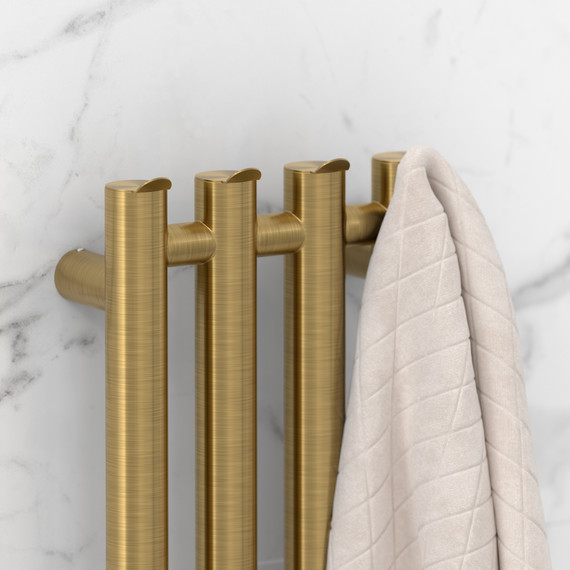 Полотенцесушитель электрический Сунержа Кантата 4.0 П4 150x1500 мм 051-0885-1559 R, состаренная латунь - фото 3