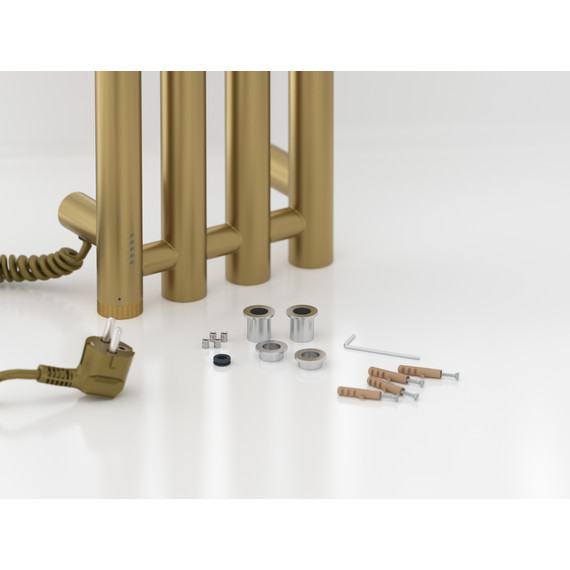 Полотенцесушитель электрический Сунержа Кантата 4.0 П4 150x1500 мм 32-0886-1559 L, золотой шёлк - фото 4