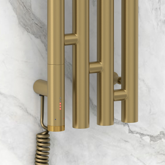 Полотенцесушитель электрический Сунержа Кантата 3.0 П4 150x1500 мм 32-5846-1516 L, золотой шёлк - фото 3