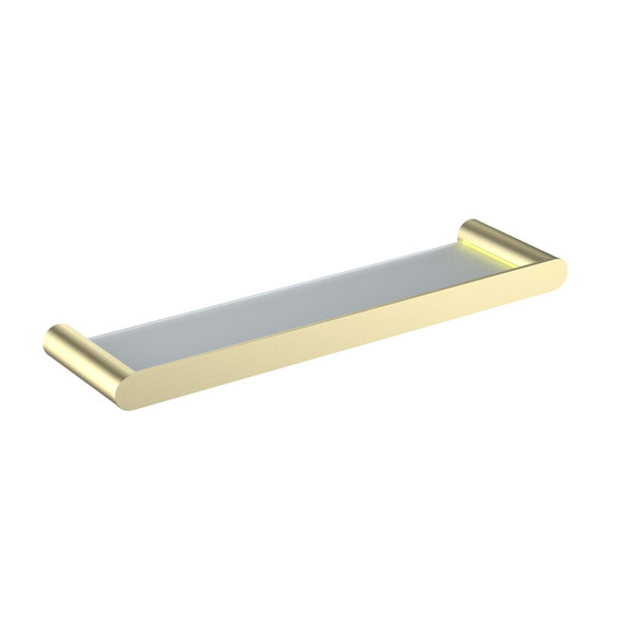 Стеклянная полка Timo Saona 13072/17, цвет золото матовое - фото 