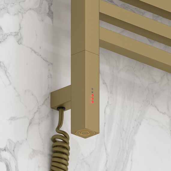 Полотенцесушитель электрический Сунержа Модус 3.1 П12 400x720 мм 032-5900-6040 L, золото матовое - фото 3