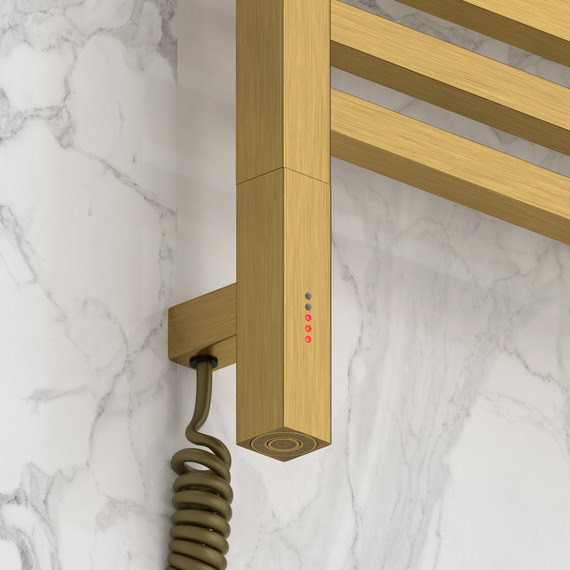 Полотенцесушитель электрический Сунержа Модус 3.1 П15 500x920 мм 051-5900-8050 L, состаренная латунь - фото 3