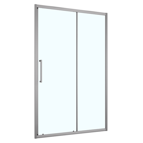 Душевая дверь Loranto 130 см CS-AB03GG-130, серый матовый/прозрачное - фото 