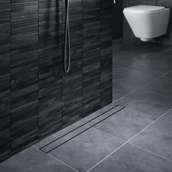 Трап Timo Drain System 60 см DS230206/03 (под плитку) чёрный матовый - фото 2