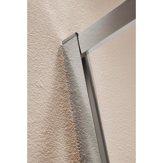 Душевое ограждение Cezares 80х80 см ECO-O-R-2-80-P-Cr, хром/матовое - фото 5