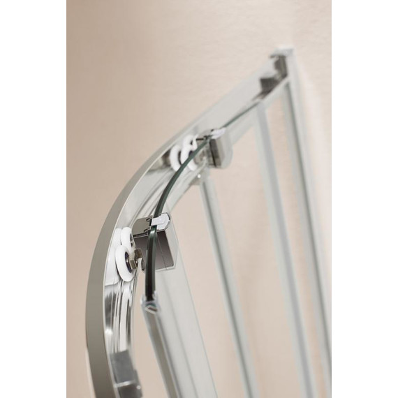 Душевое ограждение Cezares 120х90 см ECO-O-RH-2-120/90-P-Cr, хром/матовое - фото 4