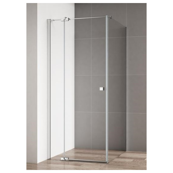 Душевое ограждение Cezares 80х90 см VALVOLA-AH-1-80/90-C-Cr, хром/прозрачное - фото 