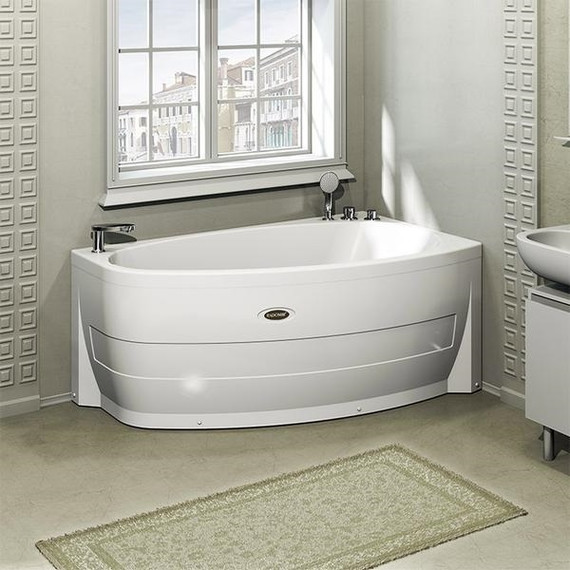 Ванна акриловая Радомир Орсини 160x90 см R (в комплекте каркас и сифон) - фото 3