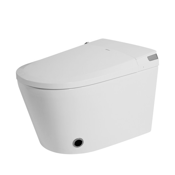 Инсталляция с подвесным унитазом комплект: Abber AC0101P2 с подвесным импульсным унитазом-биде Bequem AC1119S с крышкой микролифт - фото 2