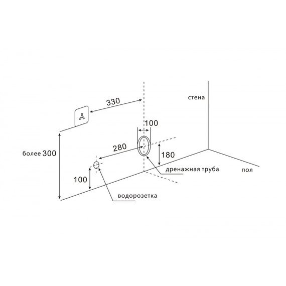 Инсталляция с подвесным унитазом комплект: Abber AC0101P2 с подвесным импульсным унитазом-биде Bequem AC1119S с крышкой микролифт - фото 27