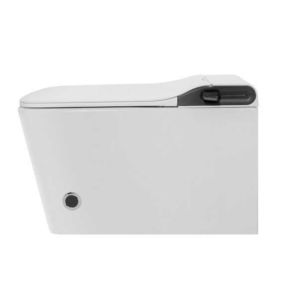 Инсталляция с подвесным унитазом комплект: Abber AC0101P2 с подвесным импульсным унитазом-биде Rechteck AC1215S с крышкой микролифт - фото 5