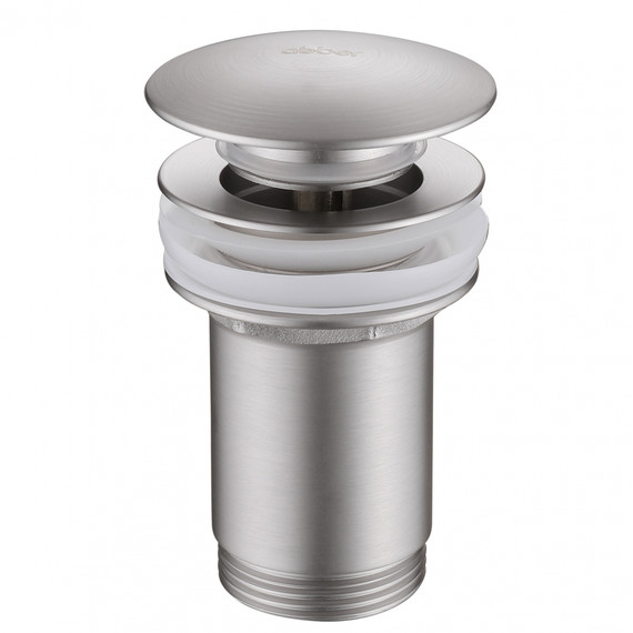 Донный клапан Abber AF0010SP, сатин - фото 