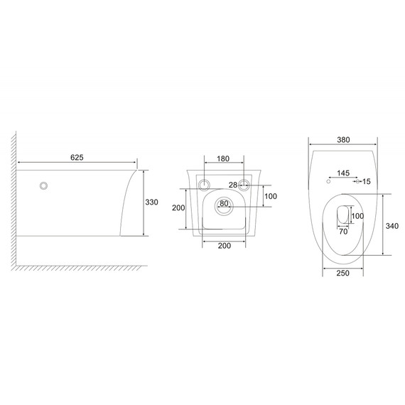 Унитаз подвесной импульсный Abber Bequem AC1124P с тонкой крышкой микролифт - фото 11