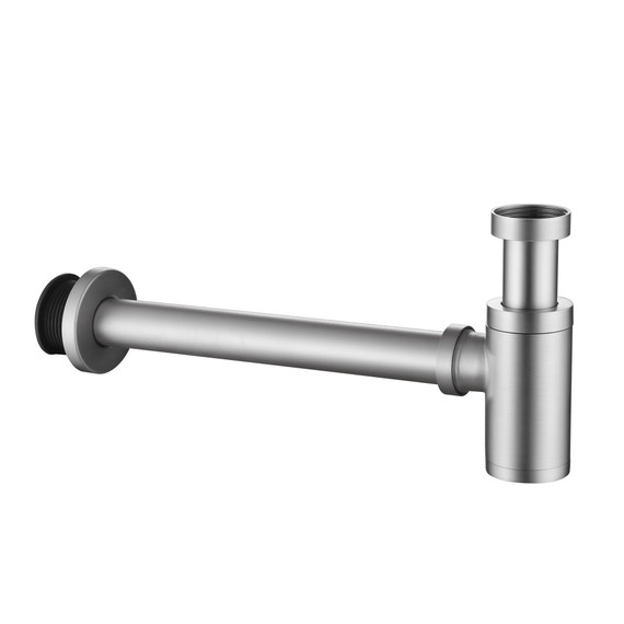 Сифон для умывальника Abber AF0030SP, сатин - фото 