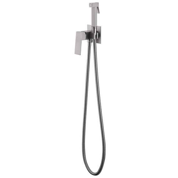 Набор для гигиенического душа Abber Daheim AF8226SP (со скрытой частью) сатин - фото 2