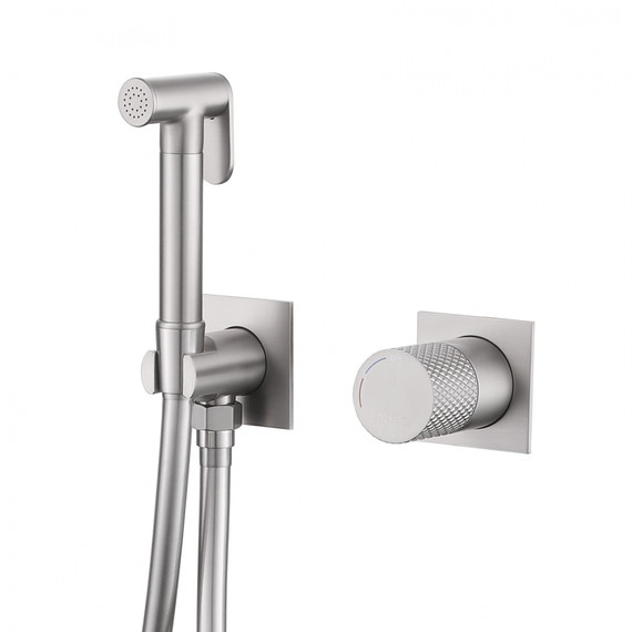 Набор для гигиенического душа Abber Rund AF8725SP, сатин - фото 