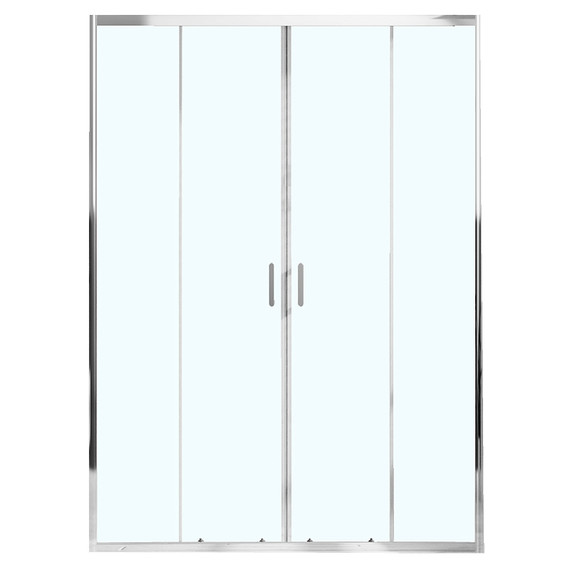 Душевая дверь Azario Tokyo 170 см AZ-362K2-170-CH-CL, хром/прозрачное - фото 