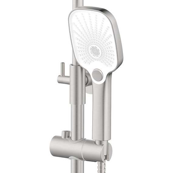 Душевая стойка Azario Conda AZ-K2311BN, сатин - фото 4