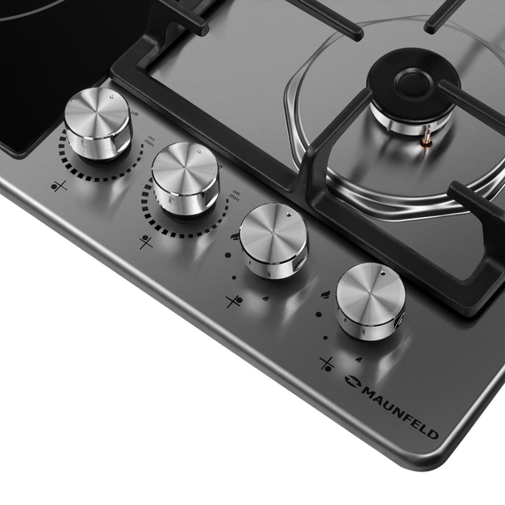Комбинированная варочная панель Maunfeld EEHS.642VC.3CS/KG - фото 4