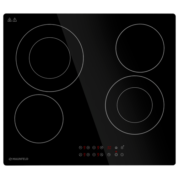 Электрическая варочная поверхность Maunfeld CVCE594DBK LUX - фото 