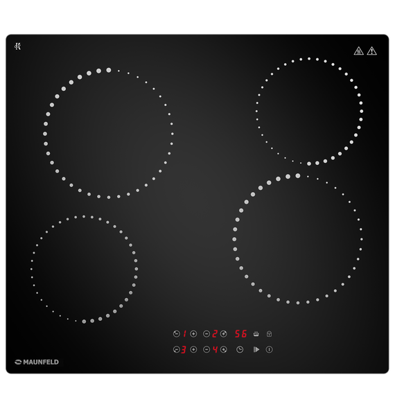 Электрическая варочная поверхность Maunfeld CVCE594PBK - фото 