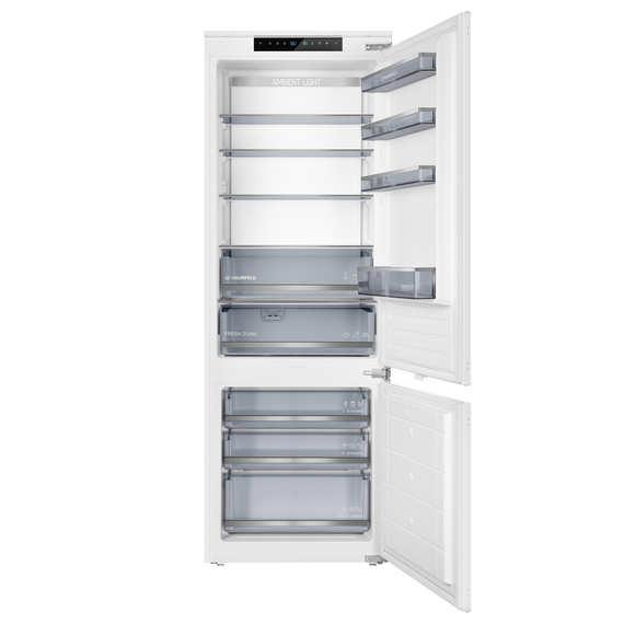 Встраиваемый двухкамерный холодильник Maunfeld MBF19369NFWGR LUX - фото 4