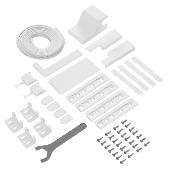 Встраиваемый двухкамерный холодильник Maunfeld MBF19369NFWGR LUX - фото 7
