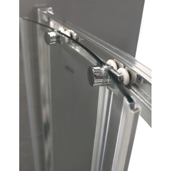 Душевое ограждение Cezares 120х90 см ANIMA-W-RH-2-120/90-P-Cr-L, хром/матовое - фото 5