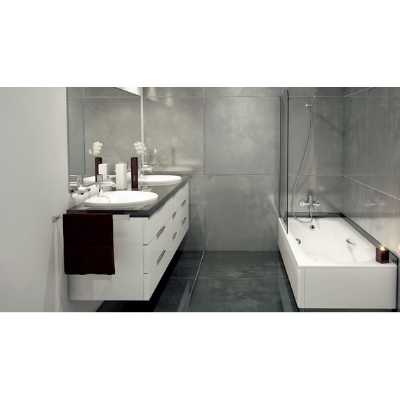 Ванна стальная BLB UNIVERSAL ANATOMICA 150х75 см с ручками - фото 5