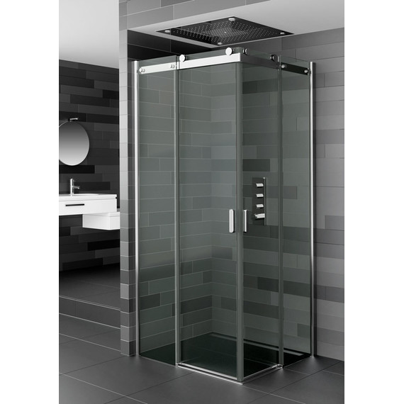 Душевое ограждение Riho Baltic B 207 80х80 см L/R, хром/прозрачное - фото 