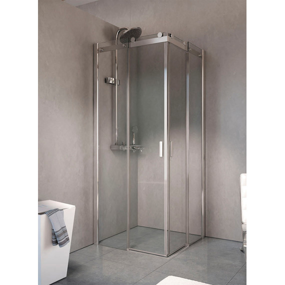 Душевое ограждение Riho Baltic B 207 100х100 см L/R, хром/прозрачное - фото 4