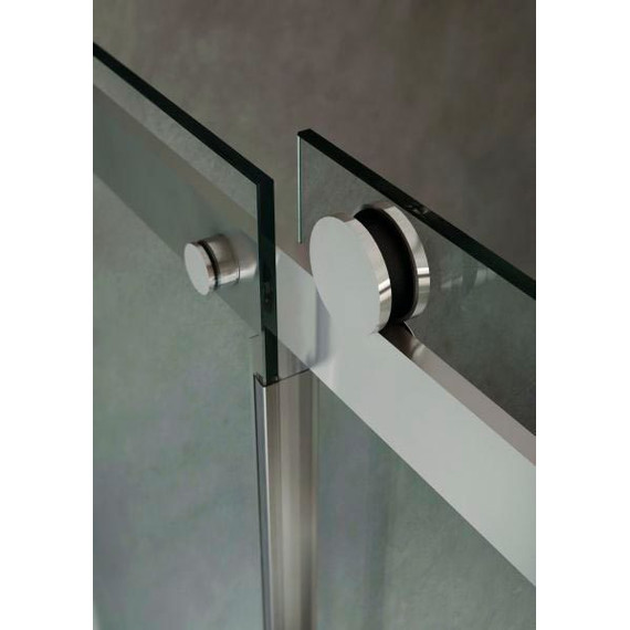 Душевое ограждение Riho Baltic B 207 100х90 см L/R, хром/прозрачное - фото 5