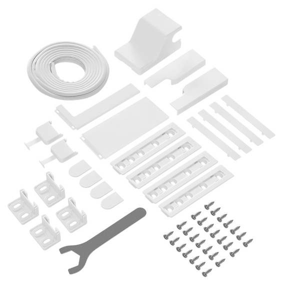 Встраиваемый двухкамерный холодильник Maunfeld MBF177SWGR Inverter - фото 12