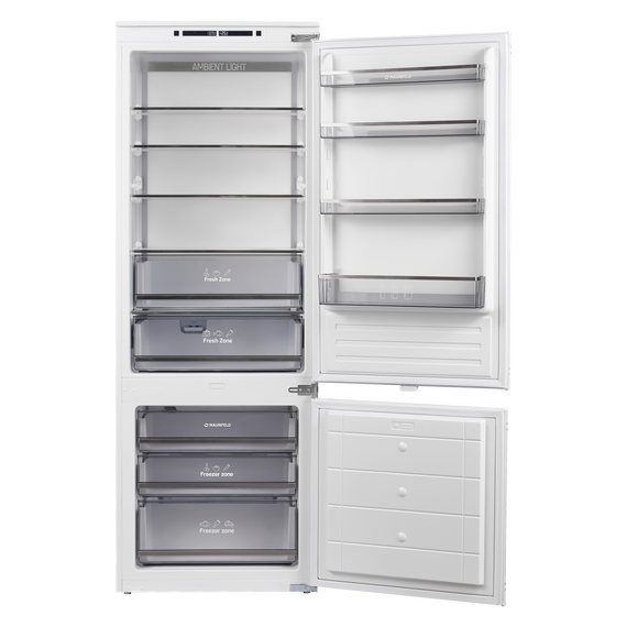 Встраиваемый двухкамерный холодильник Maunfeld MBF193NFW1GR Inverter - фото 2