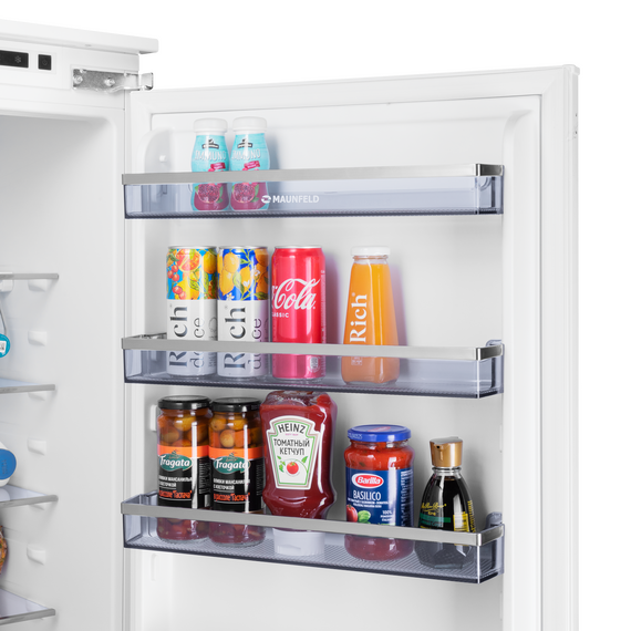 Встраиваемый двухкамерный холодильник Maunfeld MBF193NFWGR Inverter - фото 13