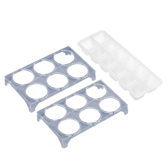 Встраиваемый двухкамерный холодильник Maunfeld MBF193NFWGR Inverter - фото 14