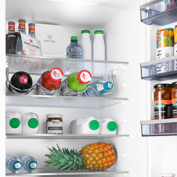 Встраиваемый двухкамерный холодильник Maunfeld MBF193SLFWGR Inverter - фото 15