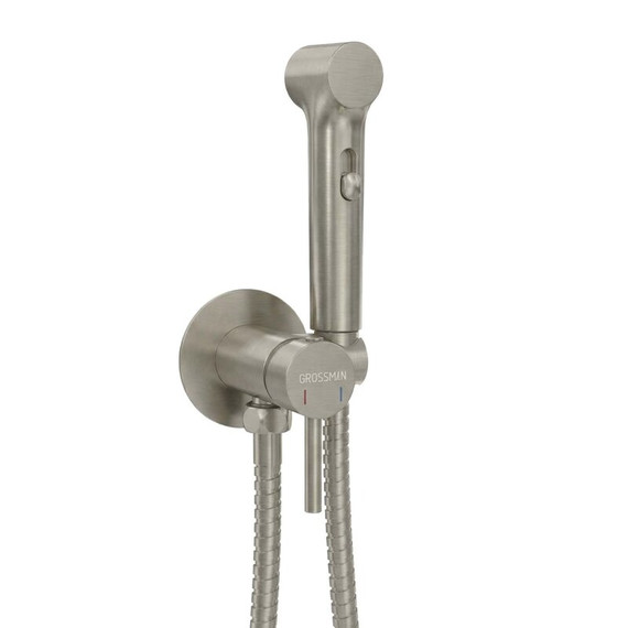 Гигиенический душ Grossman Solis 502.K35.07.120, никель брашированный - фото 2