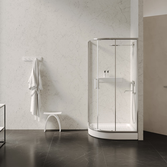 Поддон акриловый Abber 80x80 см AD3A080 - фото 5