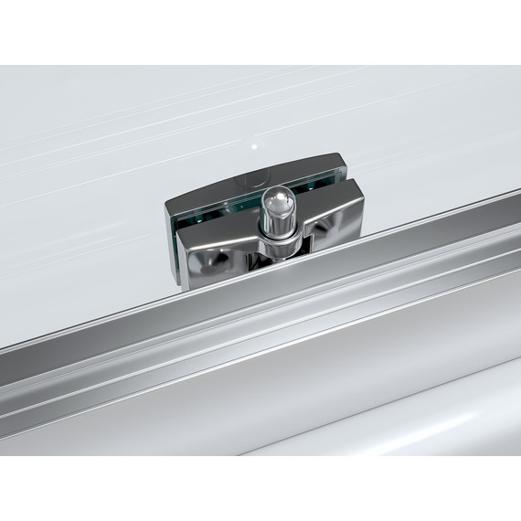 Душевое ограждение Abber Schwarzer Diamant 100х60 см AG301005-S605, хром/прозрачное - фото 5