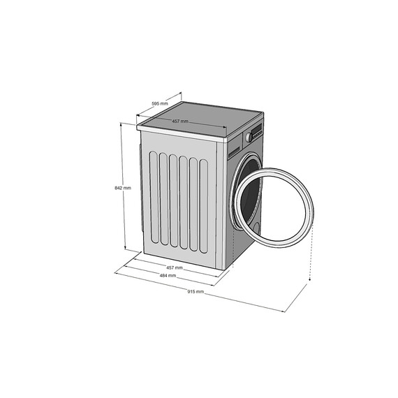 Стиральная машина Korting KWM 45ID1477 (инвертор) - фото 15