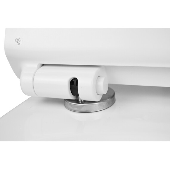 Унитаз подвесной безободковый Azario Grado AZ-0046-N с тонкой крышкой микролифт, Цвет производителя: белый - фото 11